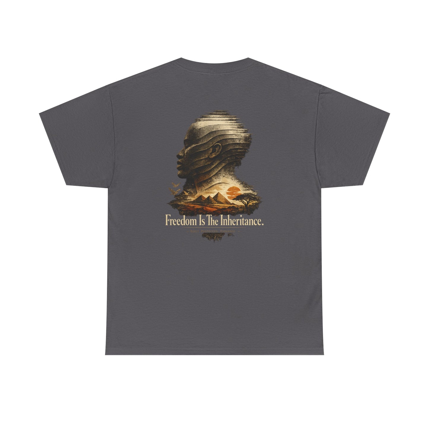 1865 Portrait Graphic Tee — Vintage Silhouette Art T-Shirt