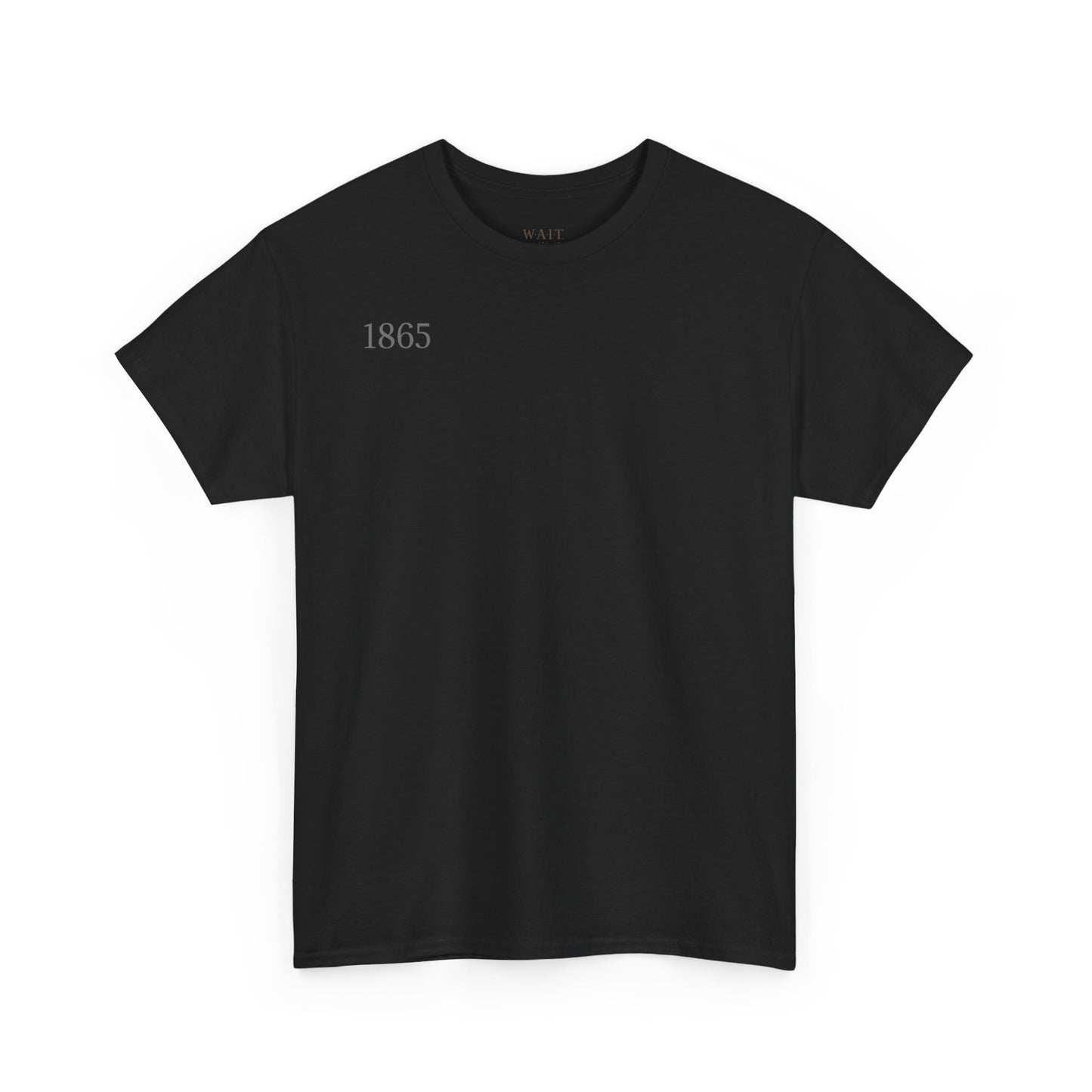 1865 Portrait Graphic Tee — Vintage Silhouette Art T-Shirt