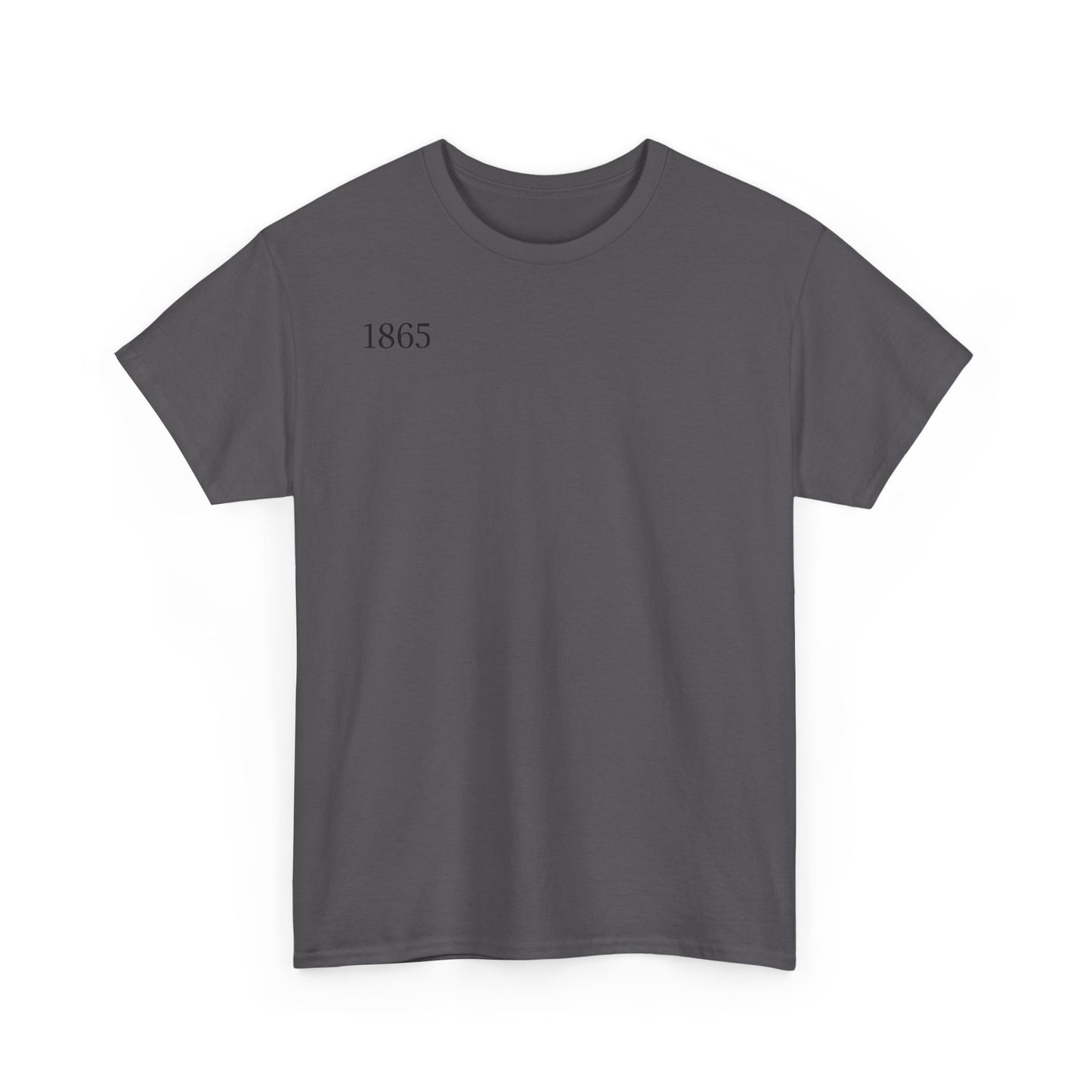 1865 Portrait Graphic Tee — Vintage Silhouette Art T-Shirt