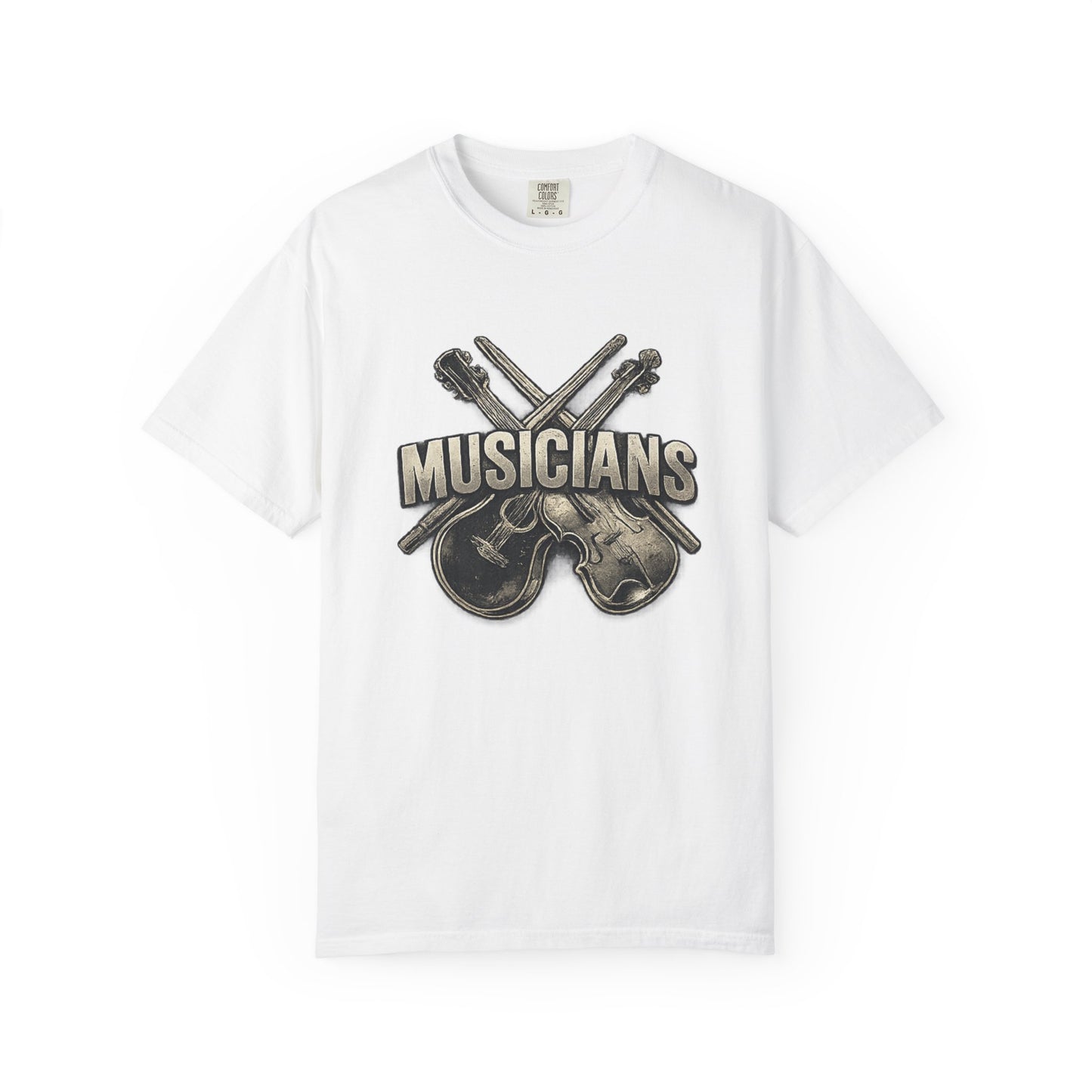 Christian Musicians T-Shirt — "On Fire for the Lord" Graphic Tee