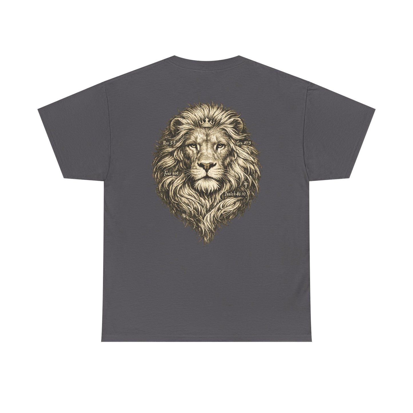 Lion of Judah — Isaiah 41:10 Inspirational Christian T‑Shirt