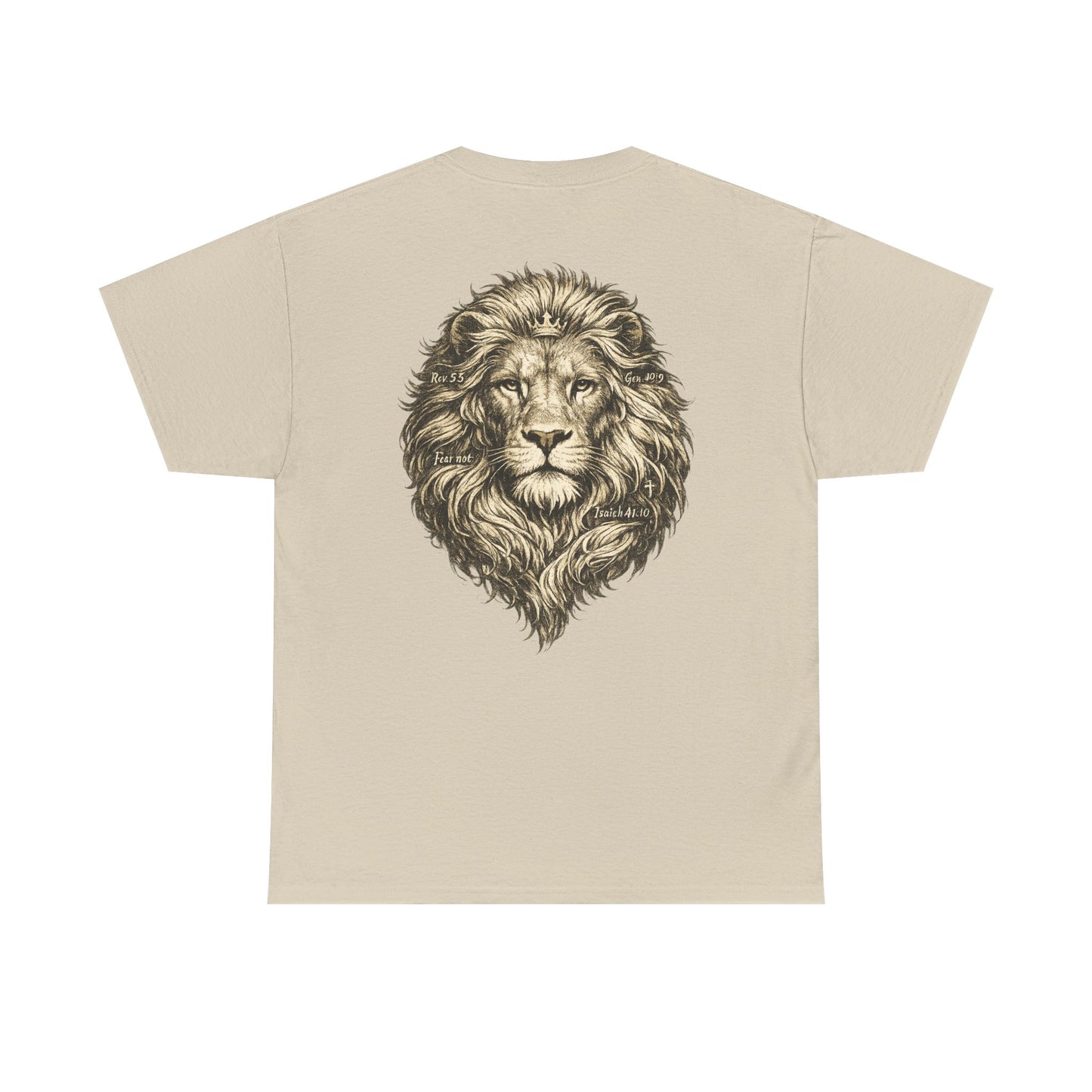 Lion of Judah — Isaiah 41:10 Inspirational Christian T‑Shirt