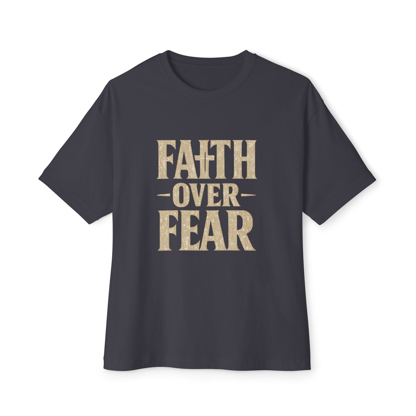 Faith Over Fear T-Shirt — Inspirational Christian Tee