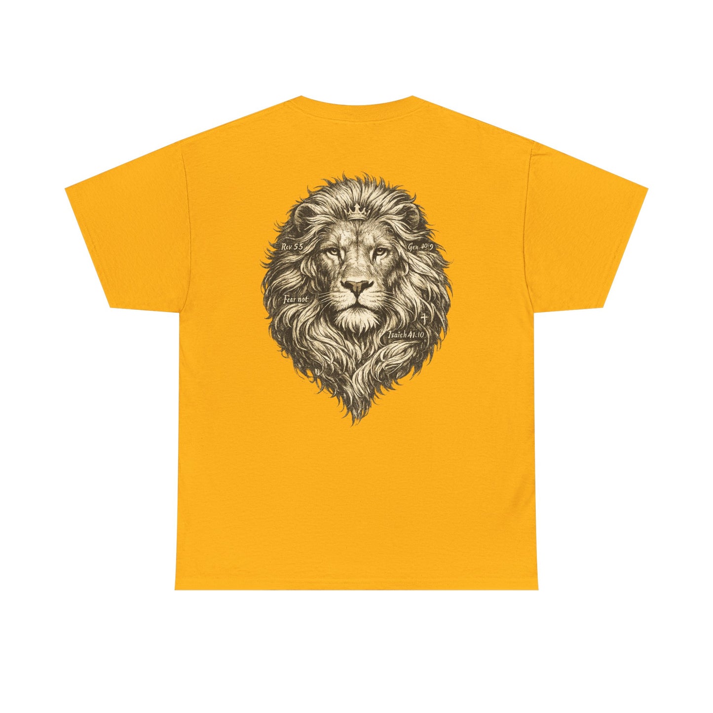 Lion of Judah — Isaiah 41:10 Inspirational Christian T‑Shirt