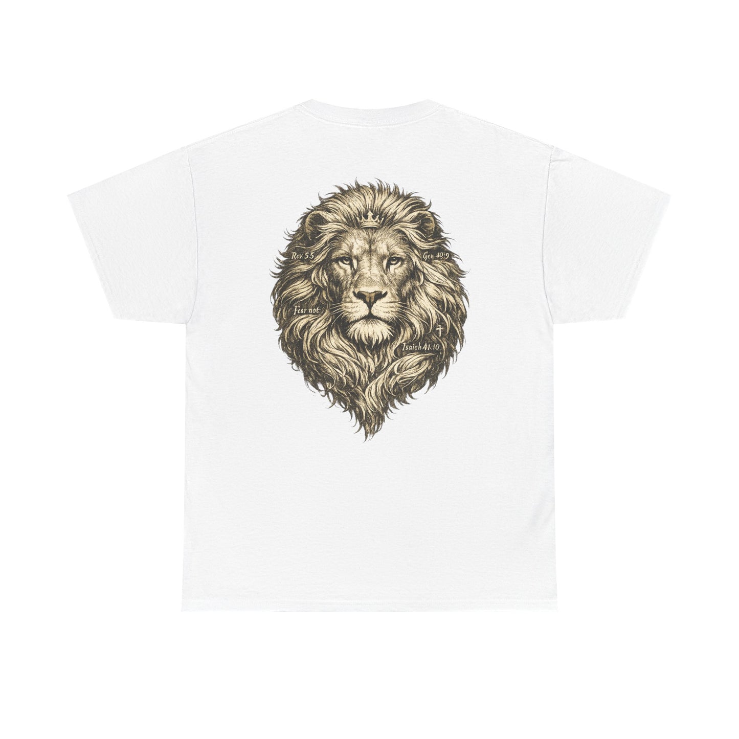 Lion of Judah — Isaiah 41:10 Inspirational Christian T‑Shirt
