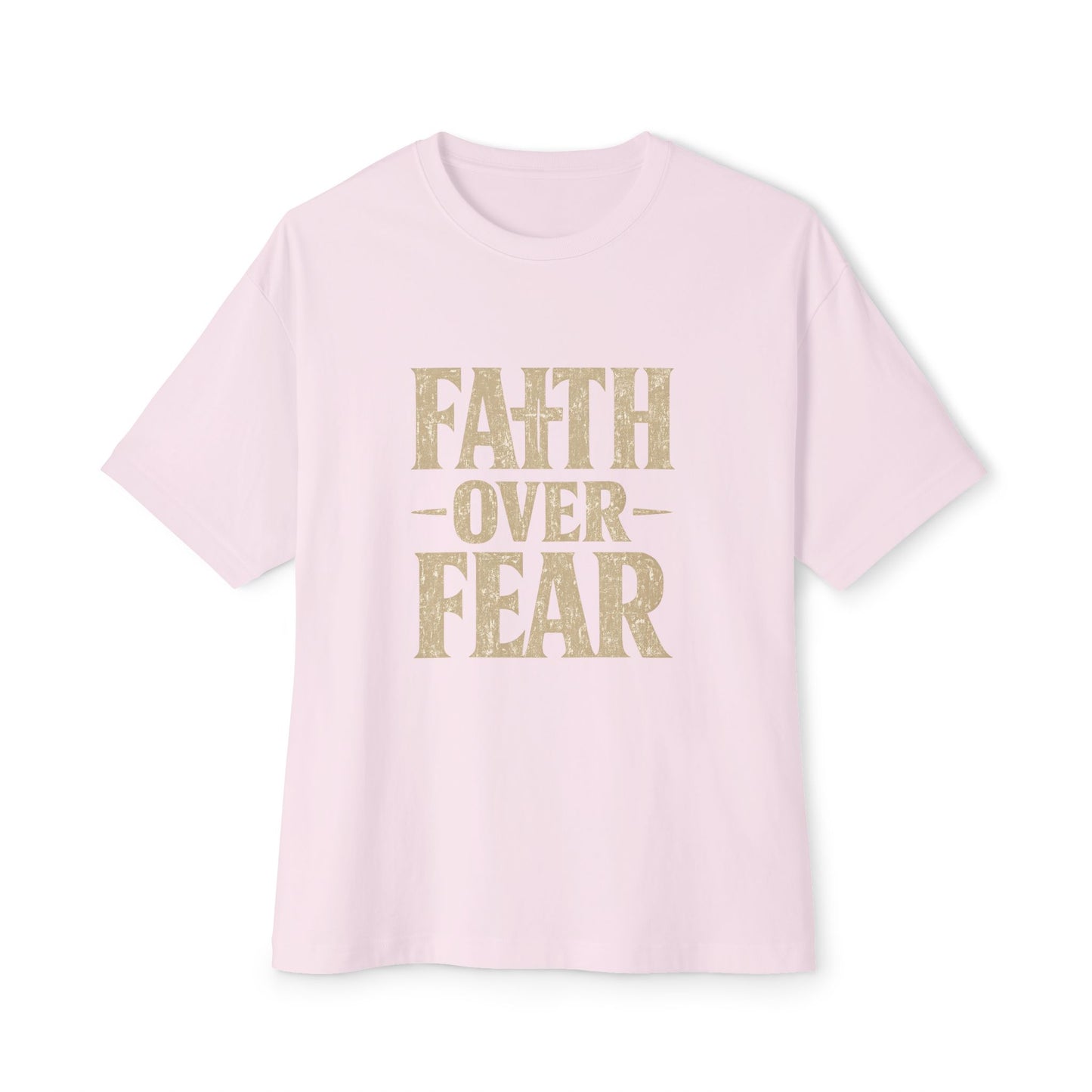 Faith Over Fear T-Shirt — Inspirational Christian Tee