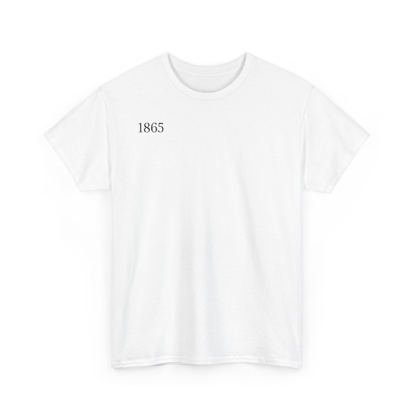 1865 Portrait Graphic Tee — Vintage Silhouette Art T-Shirt