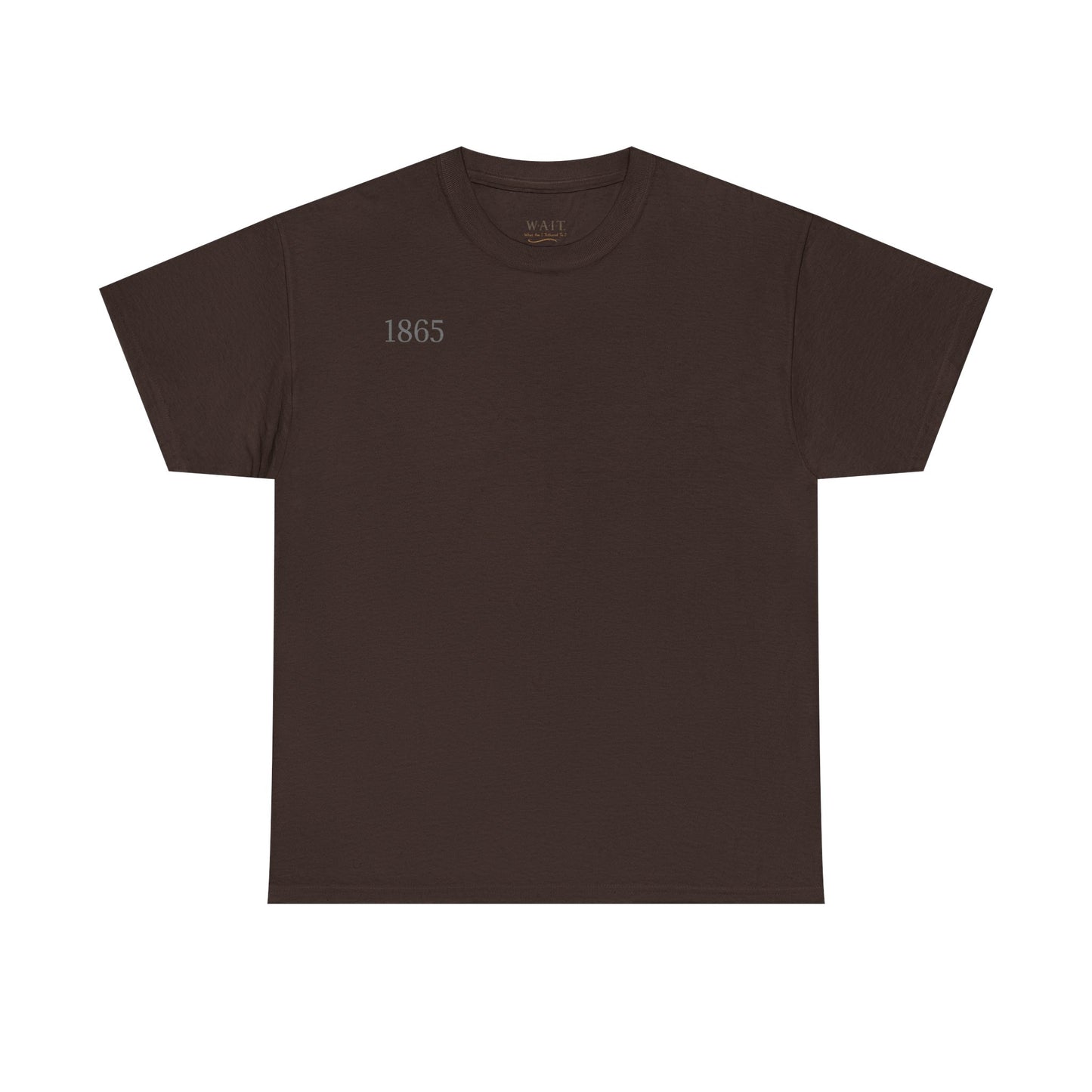 1865 Portrait Graphic Tee — Vintage Silhouette Art T-Shirt