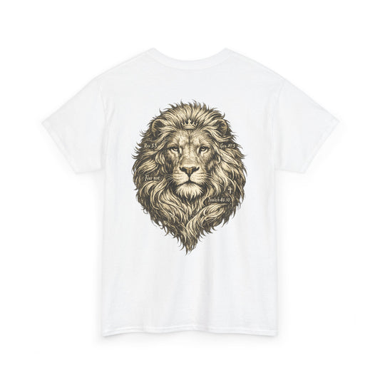 Lion of Judah — Isaiah 41:10 Inspirational Christian T‑Shirt