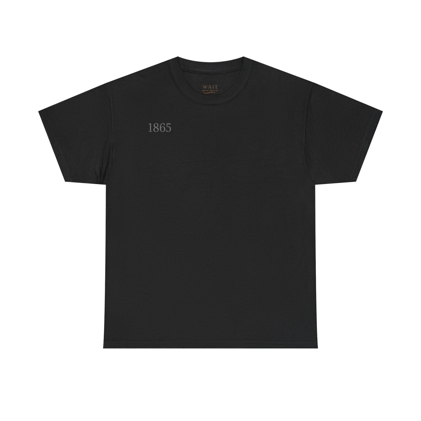 1865 Portrait Graphic Tee — Vintage Silhouette Art T-Shirt