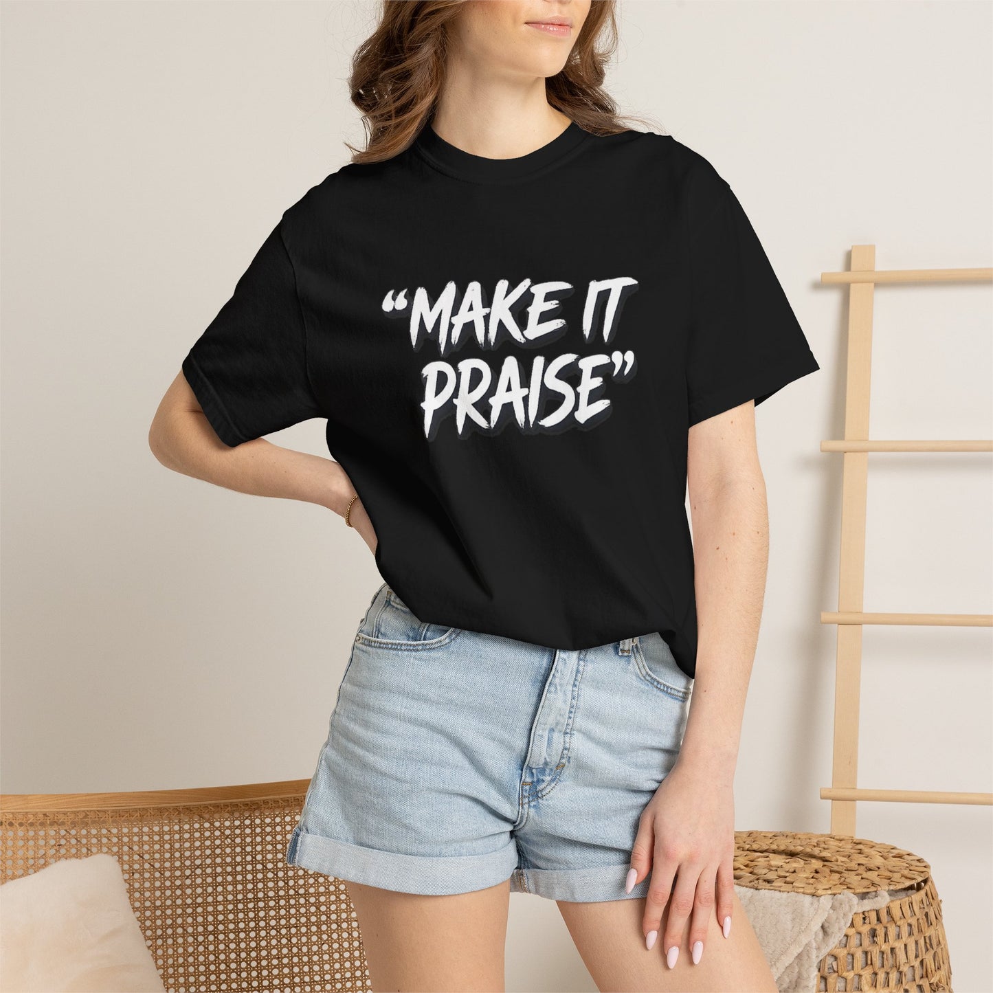 "Make It Praise" Graphic T-Shirt – Dance All Night Gospel Streetwear