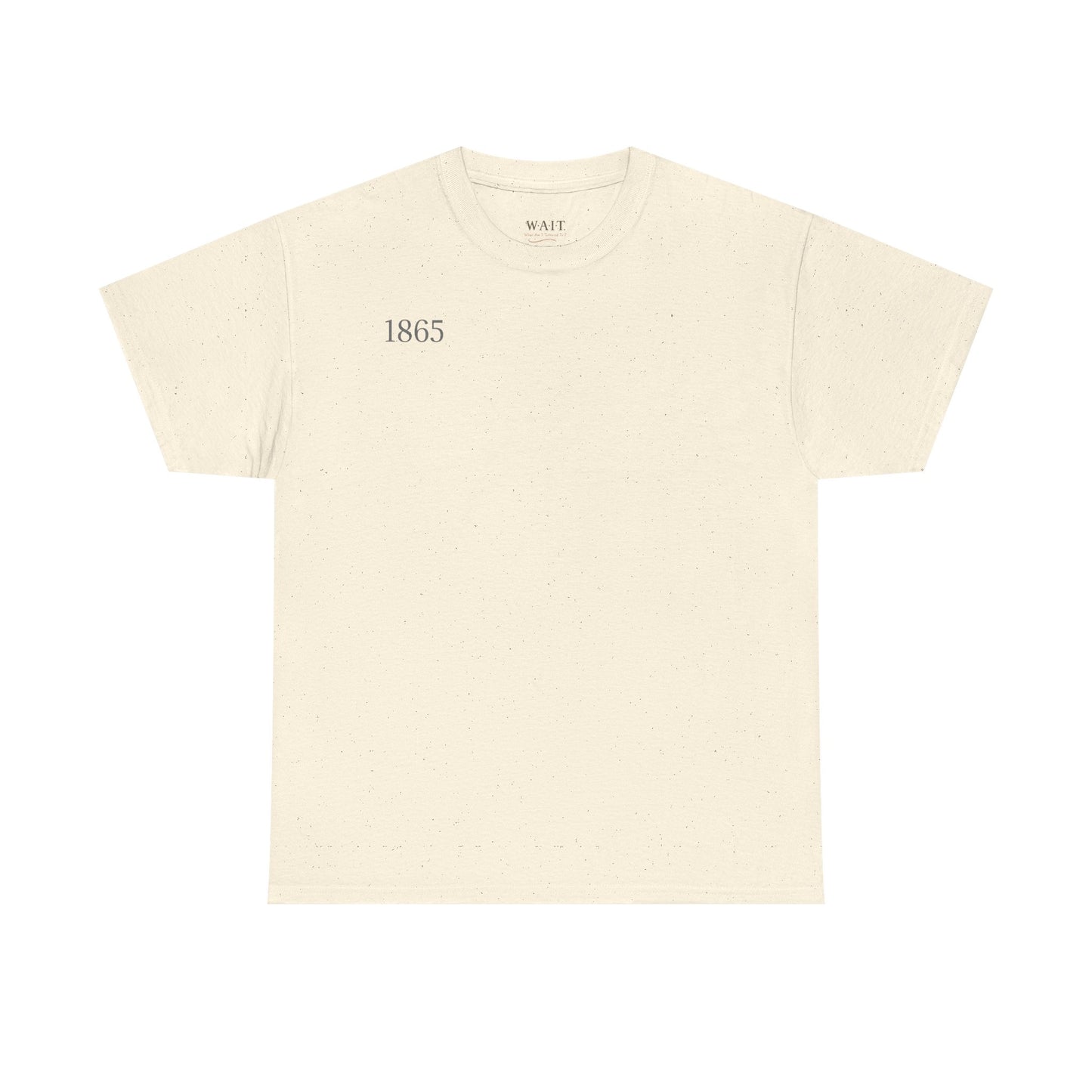1865 Portrait Graphic Tee — Vintage Silhouette Art T-Shirt