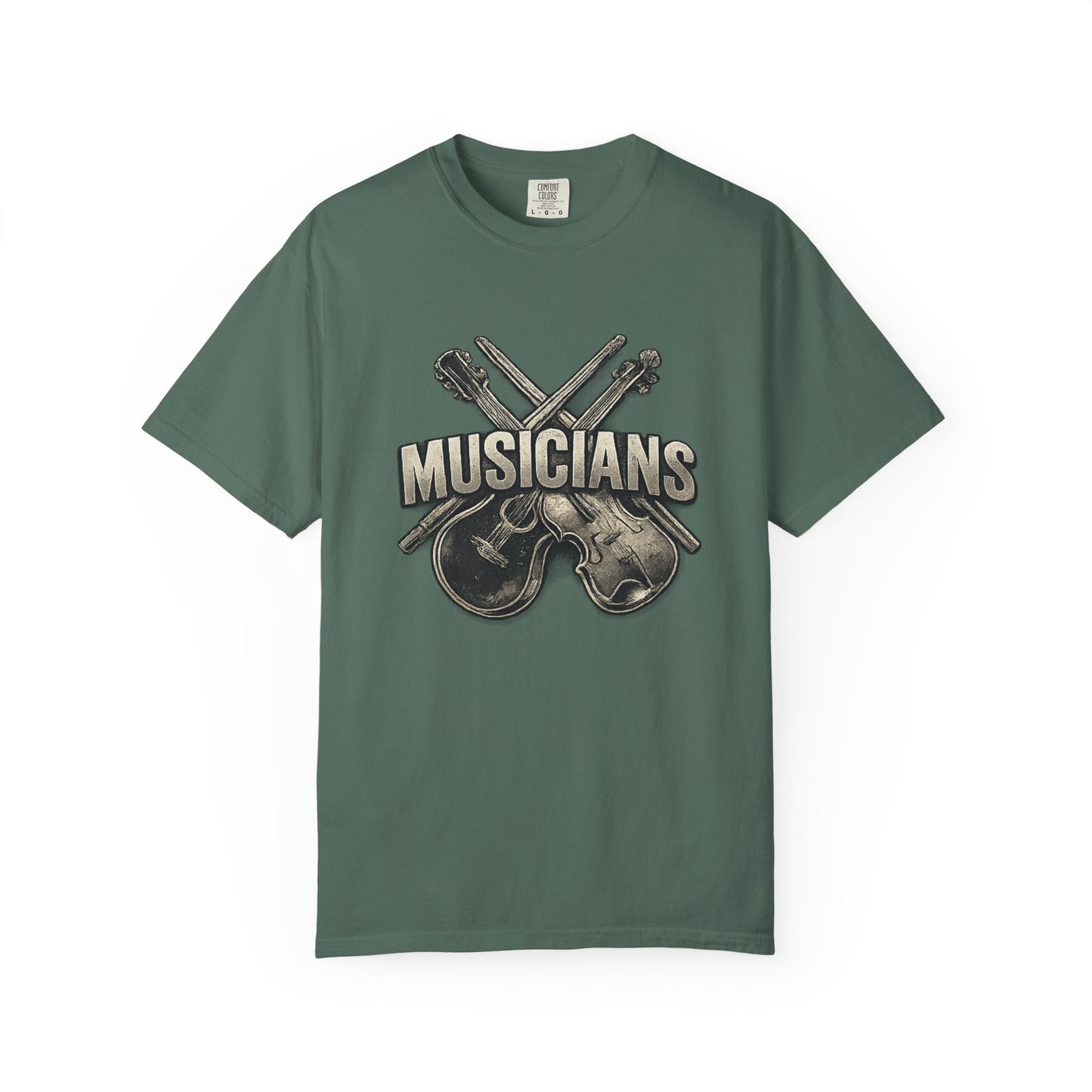Christian Musicians T-Shirt — "On Fire for the Lord" Graphic Tee