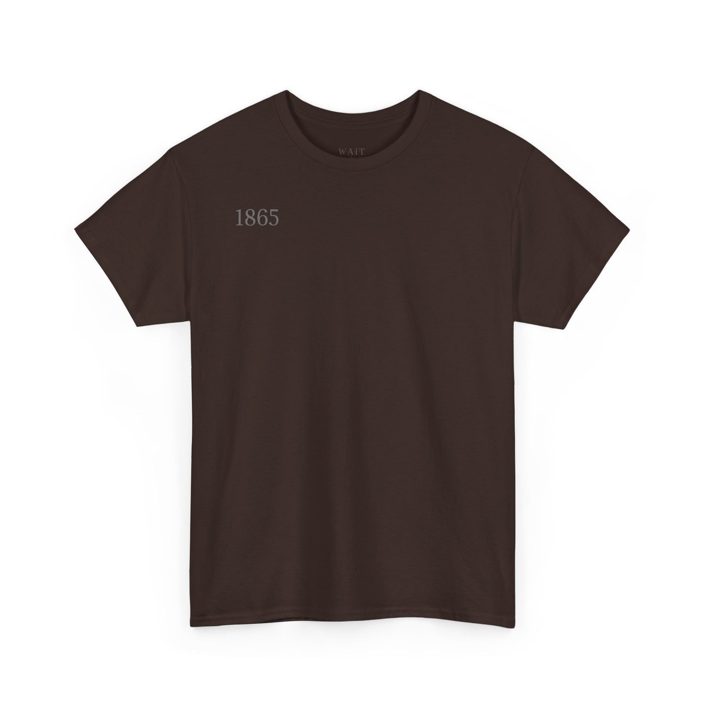 1865 Portrait Graphic Tee — Vintage Silhouette Art T-Shirt