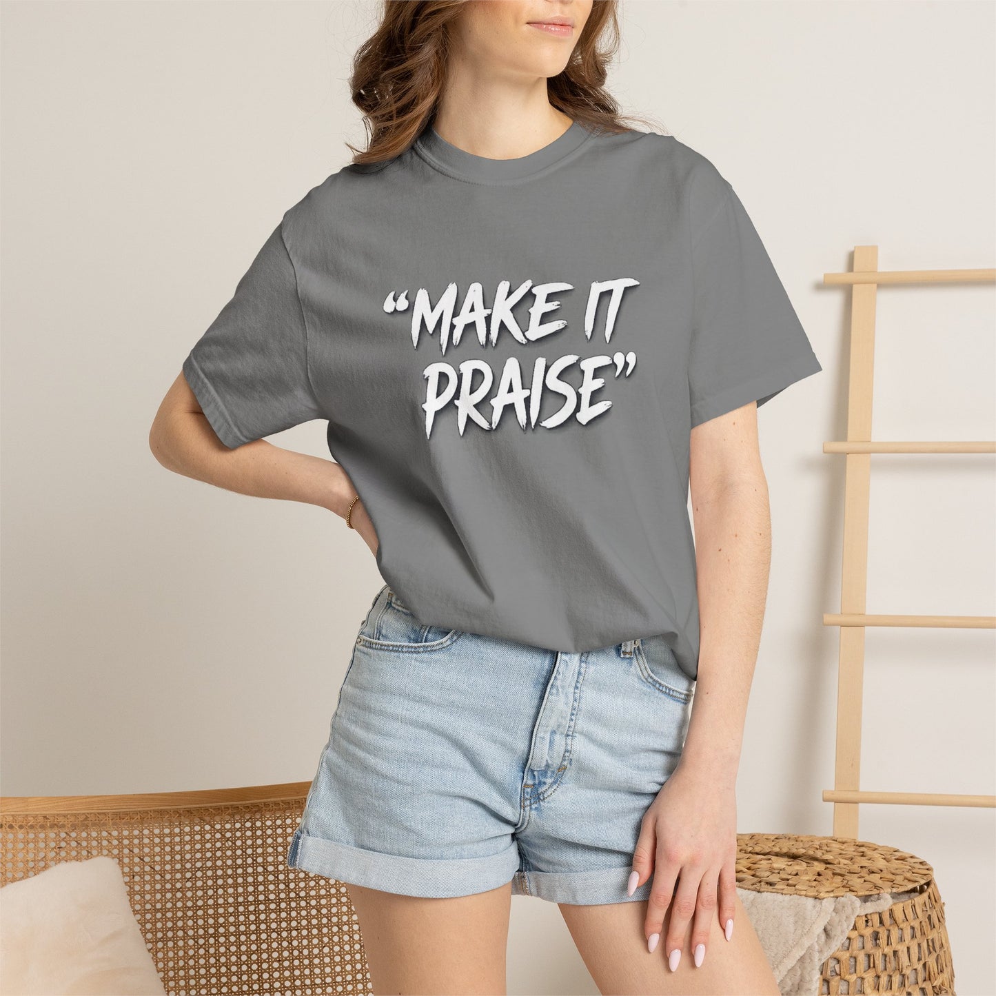 "Make It Praise" Graphic T-Shirt – Dance All Night Gospel Streetwear