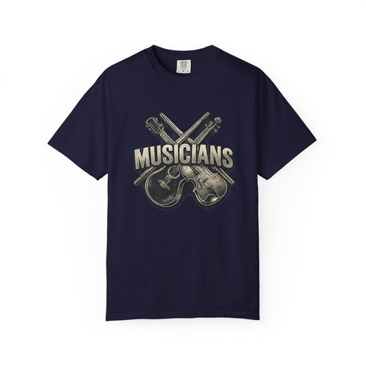 Christian Musicians T-Shirt — "On Fire for the Lord" Graphic Tee