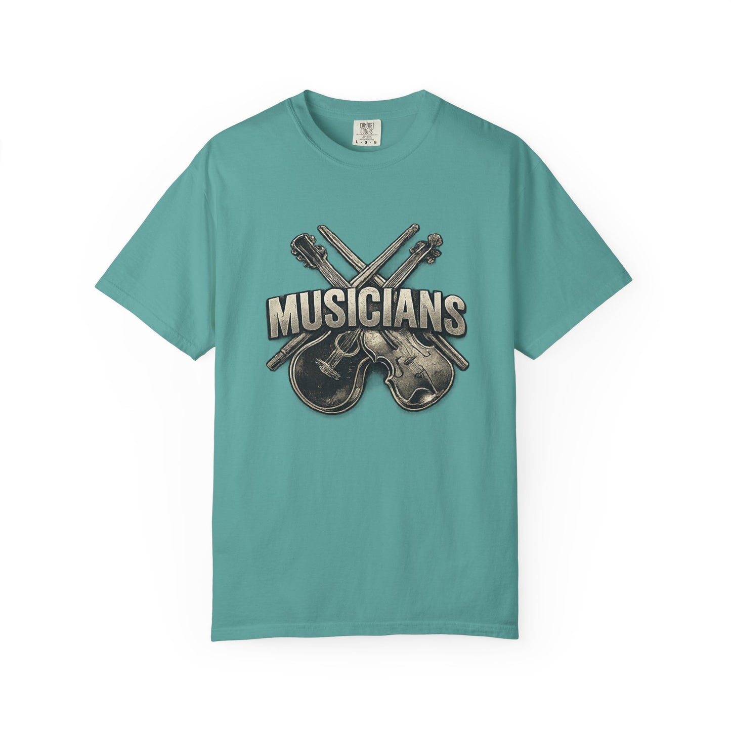 Christian Musicians T-Shirt — "On Fire for the Lord" Graphic Tee